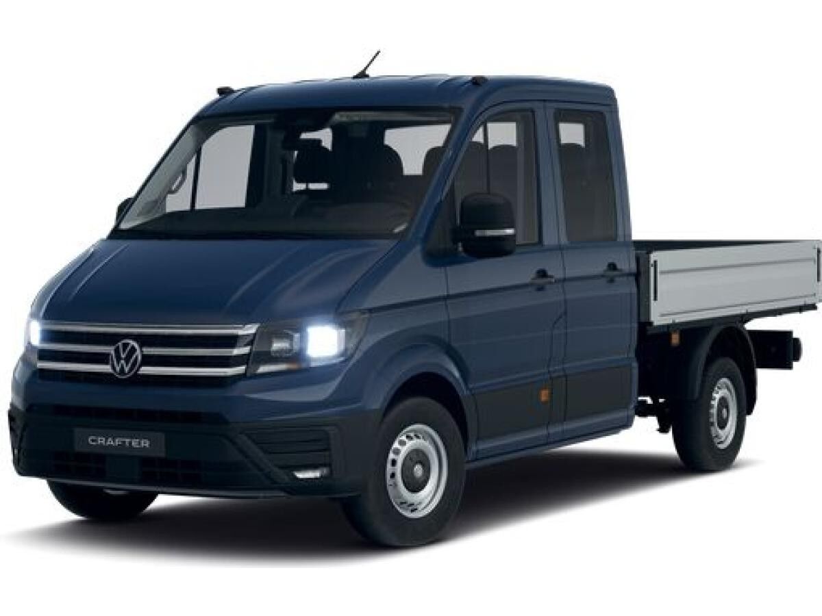 Volkswagen Crafter DOKA-130 km/h-SHZG-GJR-AHK-HECKANTRIEB-7 SITZE