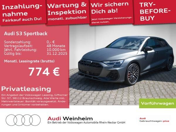 Audi S3 Sportback 2.0 TFSI Navi Sound Matrix uvm