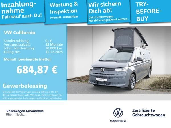 Volkswagen California Beach 2.0 TSI 7-Gang-DSG AHK Standheizung HUD uvm