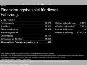 Mercedes-Benz C 180 T Avantgarde Totwinkel AHK Carplay Memory