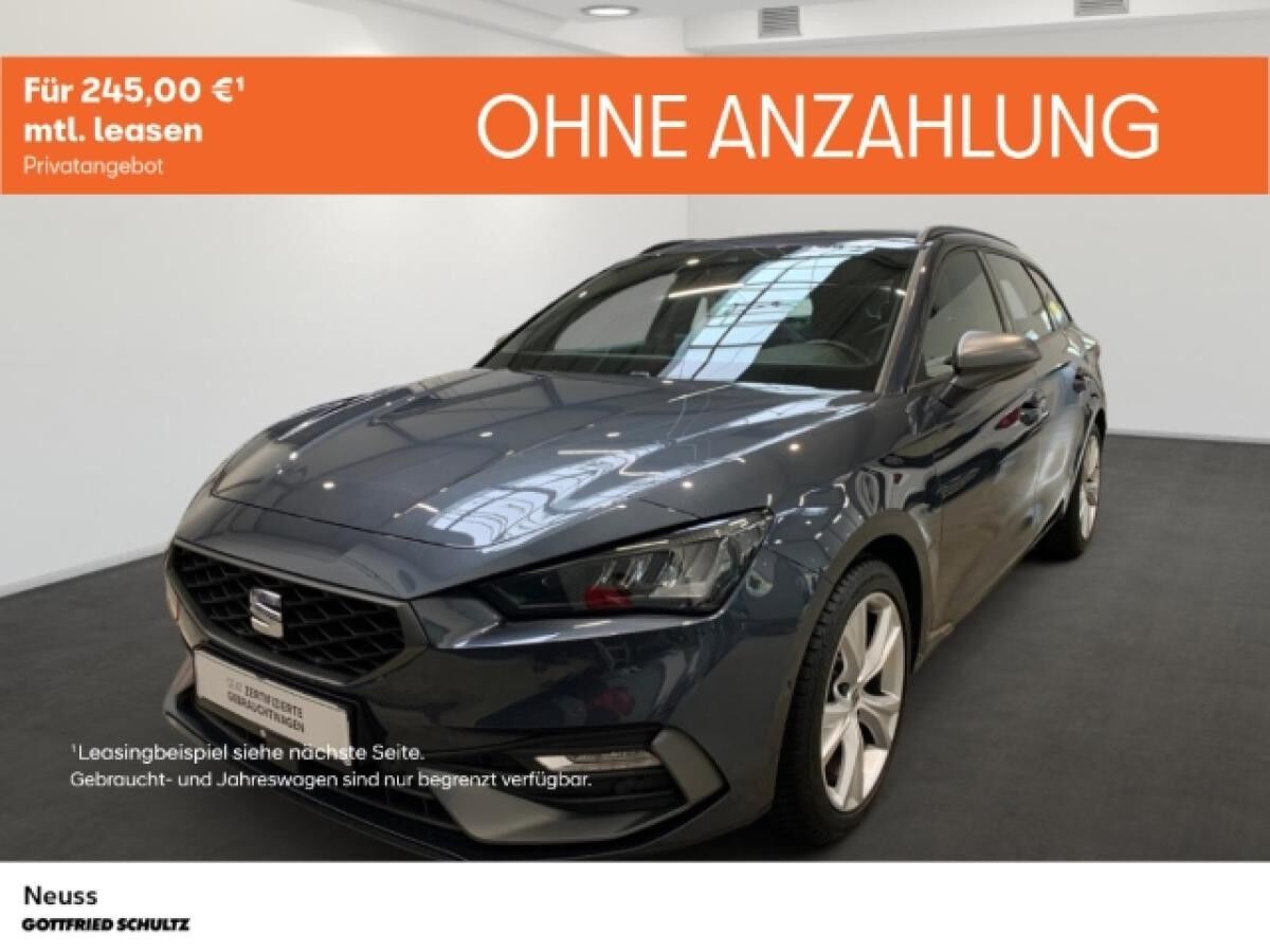 Seat Leon Sportstourer FR TDI DSG AHK NAVI SITZHEIZUNG EINPARKHILFE
