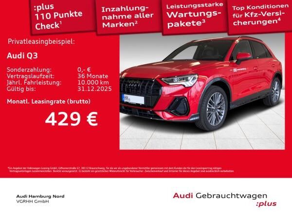 Audi Q3 35 TFSI S line S tronic LED Navi Sound Optik