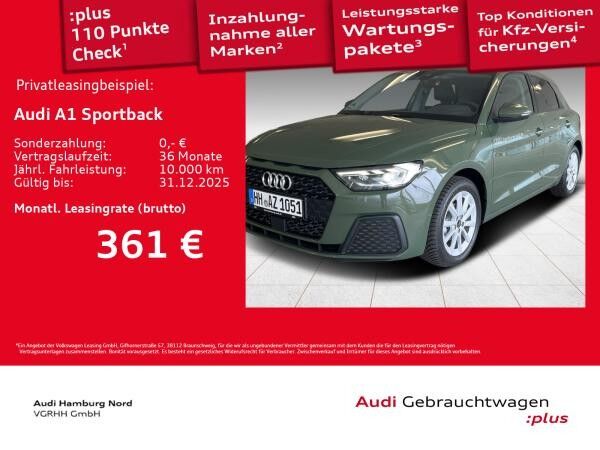 Audi A1 Sportback 25 TFSI S tronic Shzg LED Einparkh.