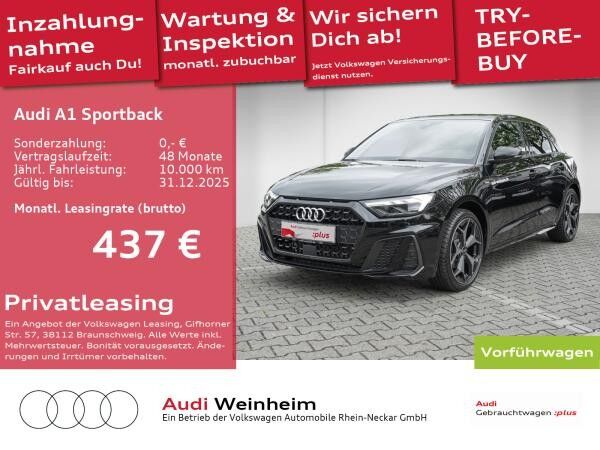 Audi A1 Sportback 35 1.5 TFSI S line LED Navi uvm