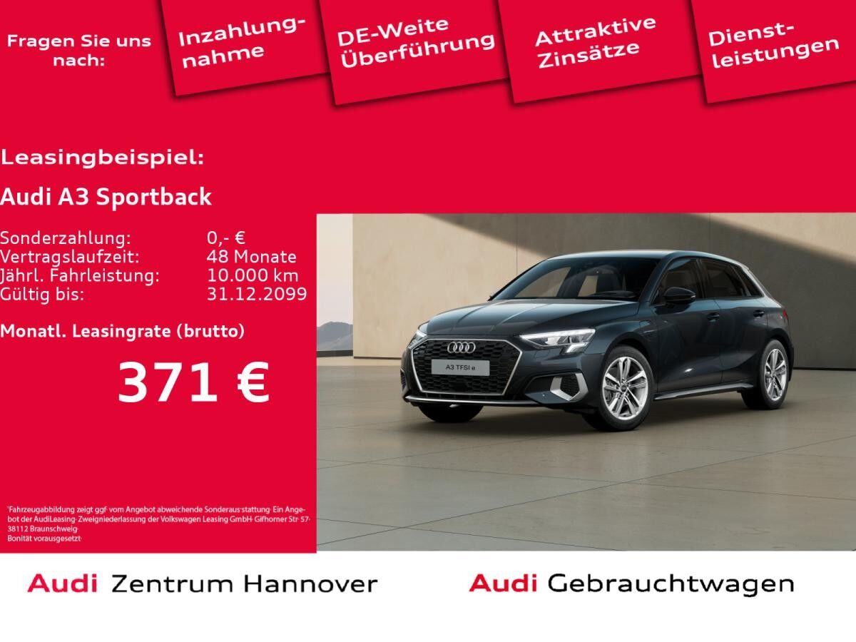 Audi A3 Sportback advanced 40 TFSIe Head-Up Kamera LED Navi