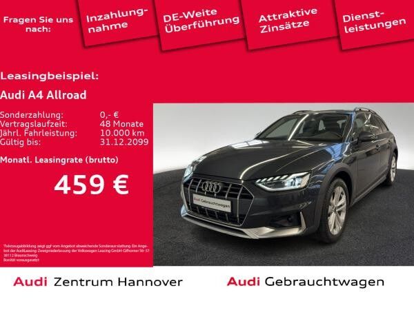 Audi A4 allroad 40 TDI quattro Kamera AHK Navi LED Teilleder virtual
