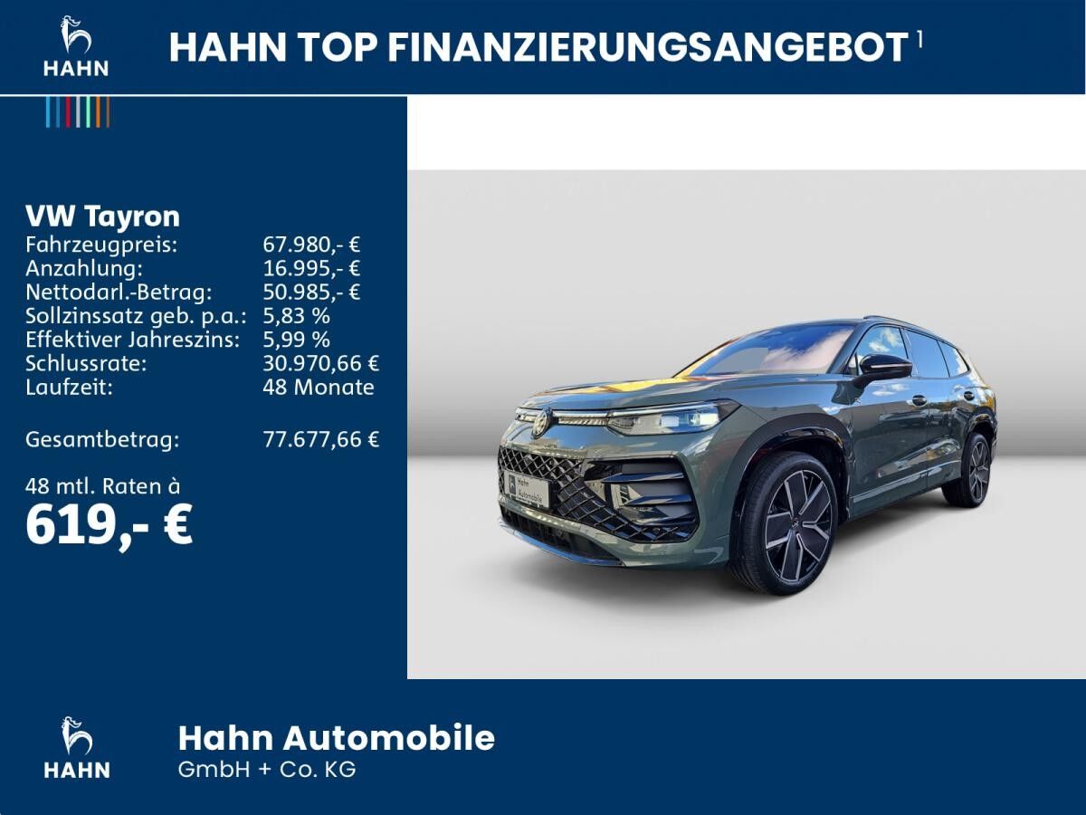 Volkswagen Tayron R-Line 2,0 l TDI 4MOTION *SOFORT VERFÜGBAR*
