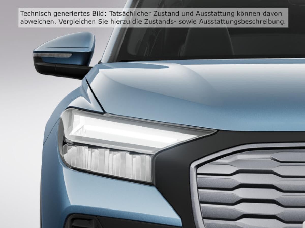 Audi Q4 e-tron Sportback 45 S line, AHK, Kamera, Standklima, Wärmepumpe