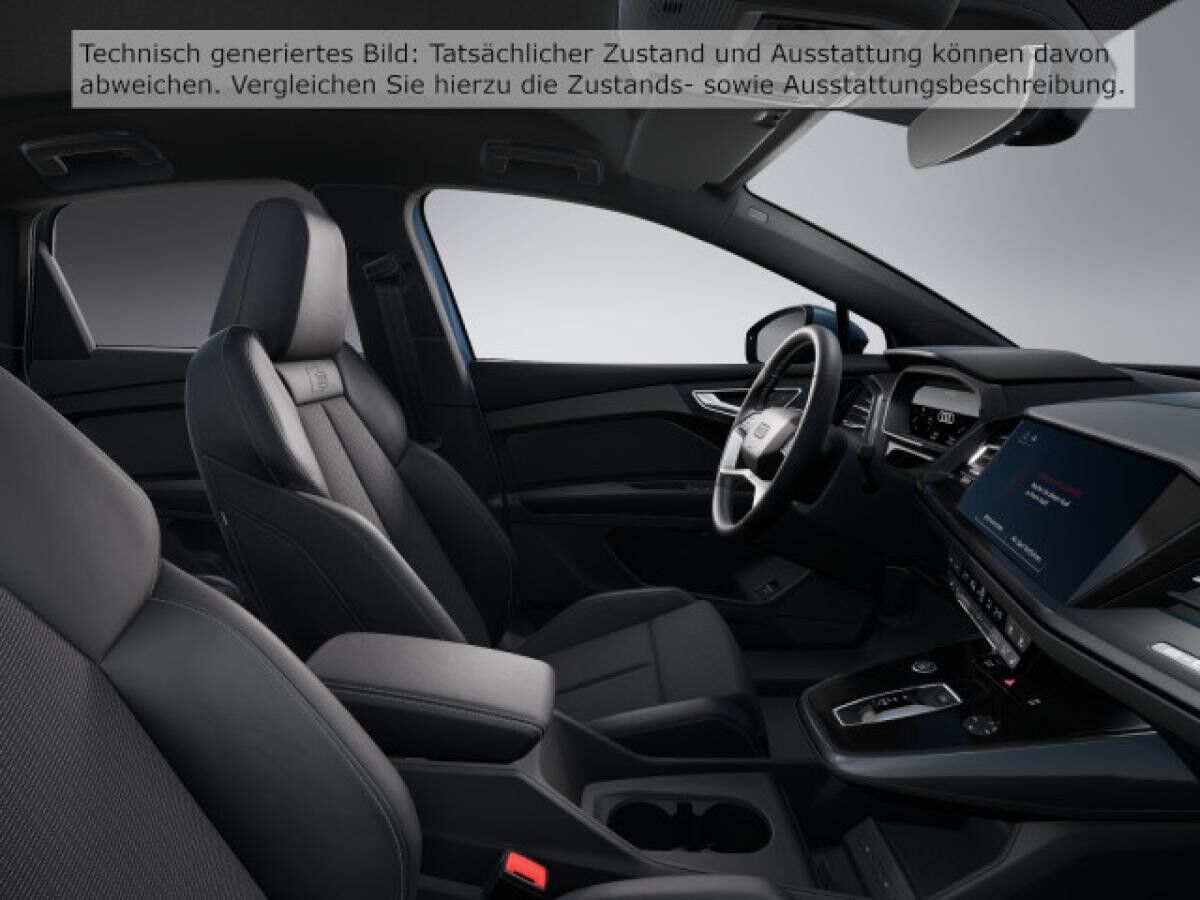 Audi Q4 e-tron Sportback 45 S line, AHK, Kamera, Standklima, Wärmepumpe