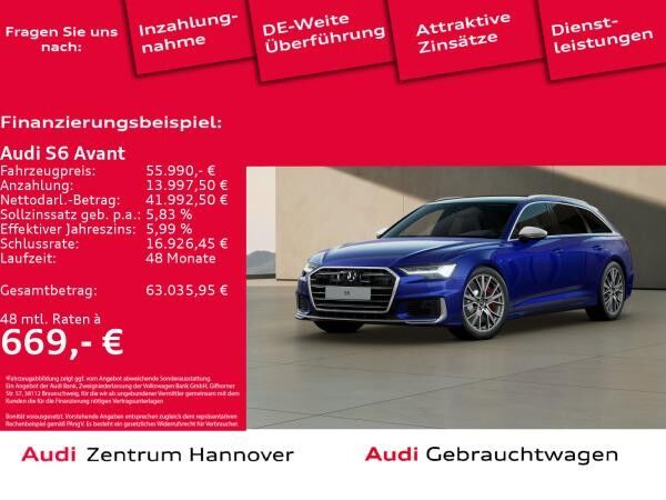 Audi S6 Avant 55 TDI quattro HD Matrix Pano Kamera AHK