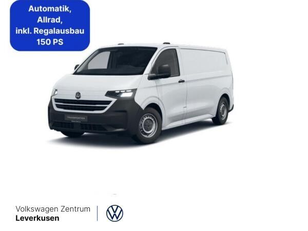 Volkswagen Transporter Kasten 2.0 TDI 110 kW (150 PS) 8-Gang-Automatik 4 MOTION ab mtl. € 279,-¹ SOFORT VERFÜGBAR