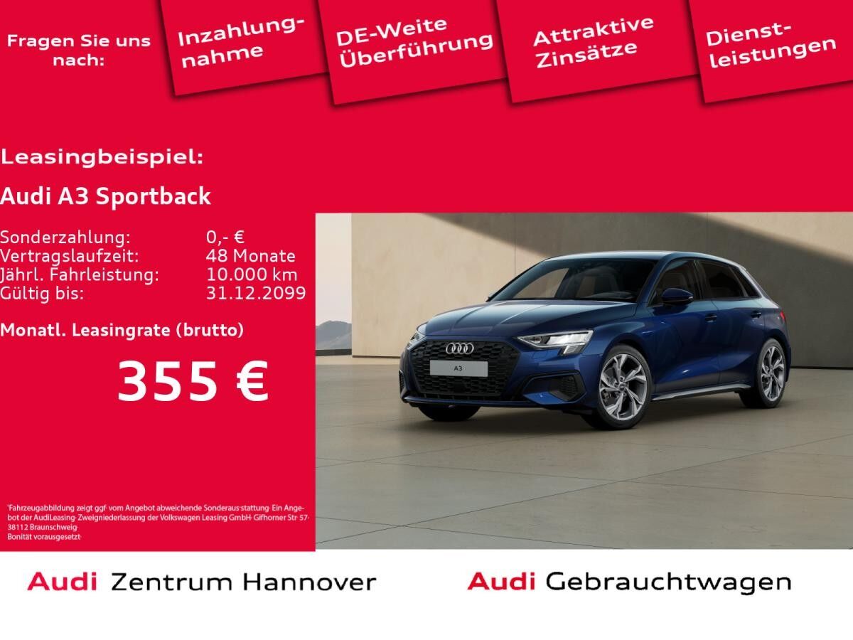 Audi A3 Sportback 35 TFSI B&O Leder Navi DAB
