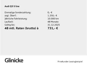 Audi Q3 TFSI S tronic AHK Pano LED LM 20" PDC+RFK Sonos