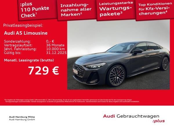 Audi A5 Limousine TFSI quattro S tronic Pano Standhzg B&O Audi A5 Limousine TFSI quattro S tronic Pano Standhzg B&O