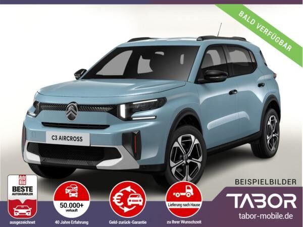 Citroën C3 Aircross MHEV 145 eDSC6 MAX Nav Kam PDC 17Z