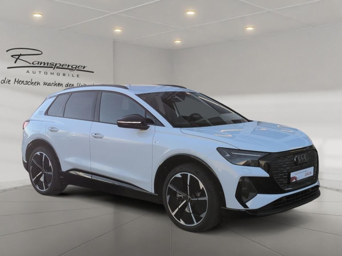 Audi Q4 e-tron 45 S line, AHK, Matrix, 360 Grad, Standklima,