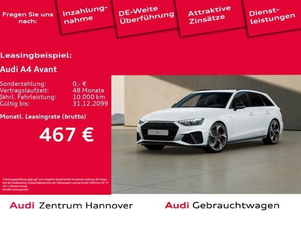 Audi A4 Avant S line Edition 40 TFSI Pano Matrix B&O AHK Navi