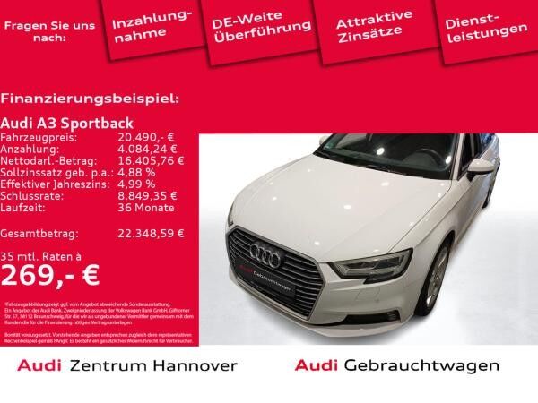 Audi A3 Sportback sport 40 TFSIe LED ACC Navi SHZ