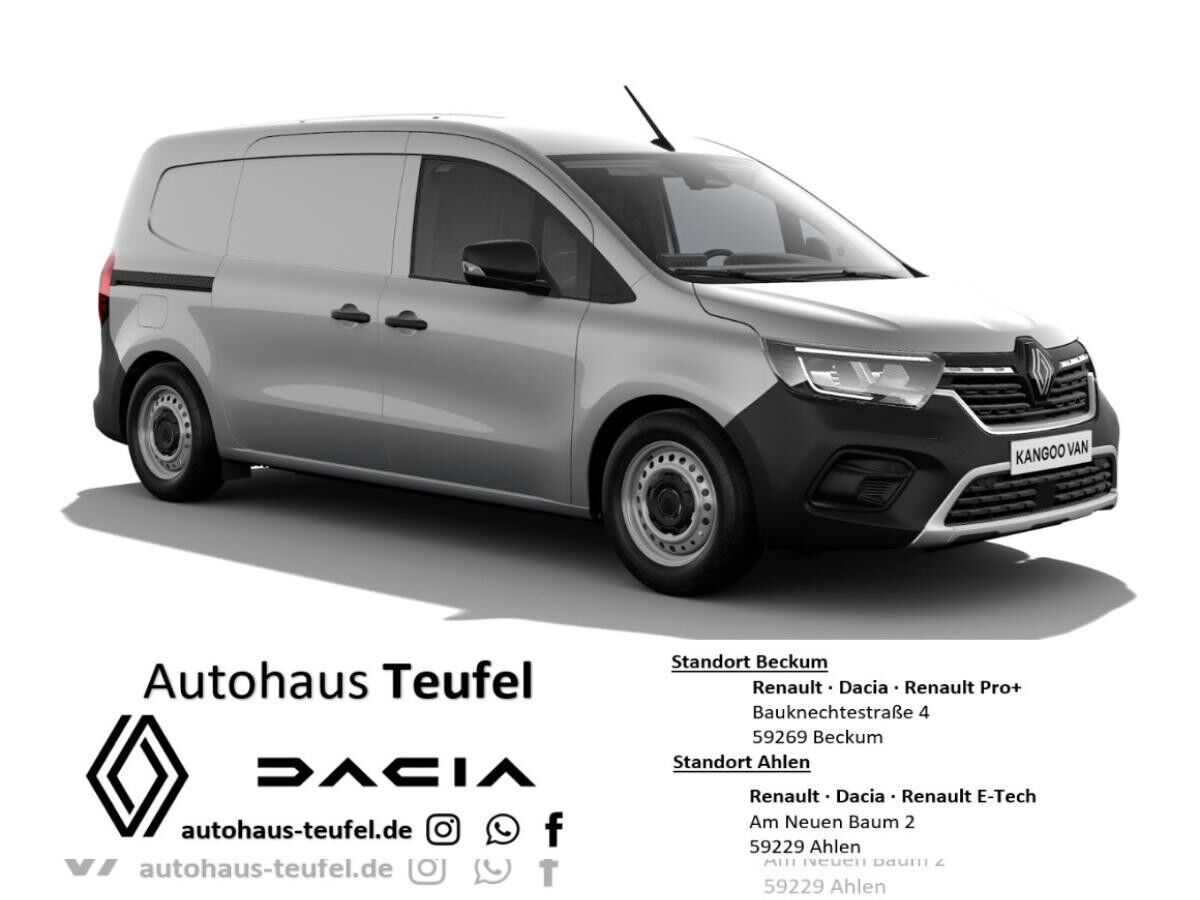 Renault Kangoo Rapid Advance L2 Blue dCi95 "Navi, GJR, Holzboden"