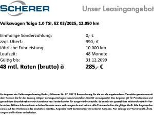 Volkswagen Taigo 1.0 TSI *R-Line* DSG SHZ Climatronic Keyless Start R-Kamera