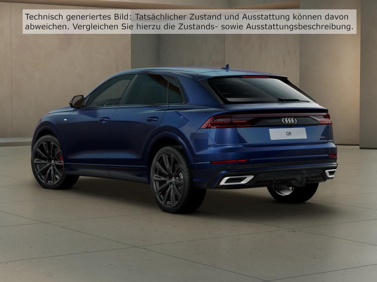 Audi Q8 55 TFSI quattro HD Matrix AHK B&O Luft Kamera