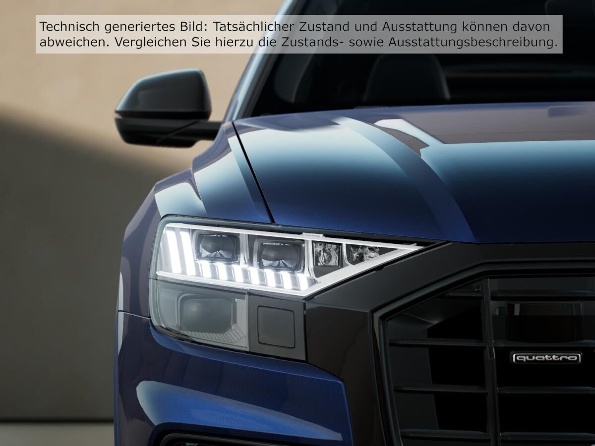 Audi Q8 55 TFSI quattro HD Matrix AHK B&O Luft Kamera