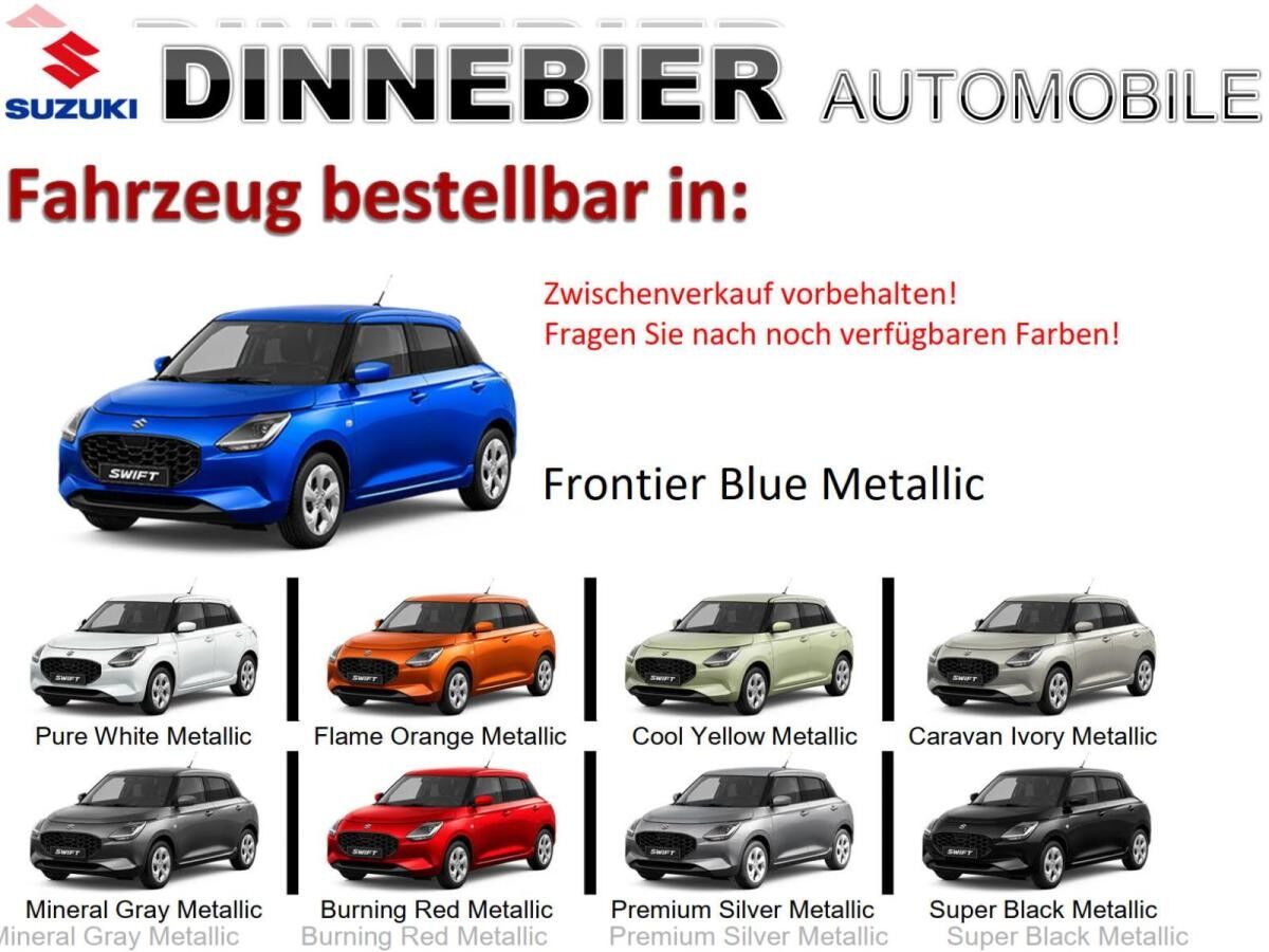 Suzuki Swift "Comfort Automatik" inkl. Allwetterreifen bei Bestellung bis zum 28.11.2025 !!!