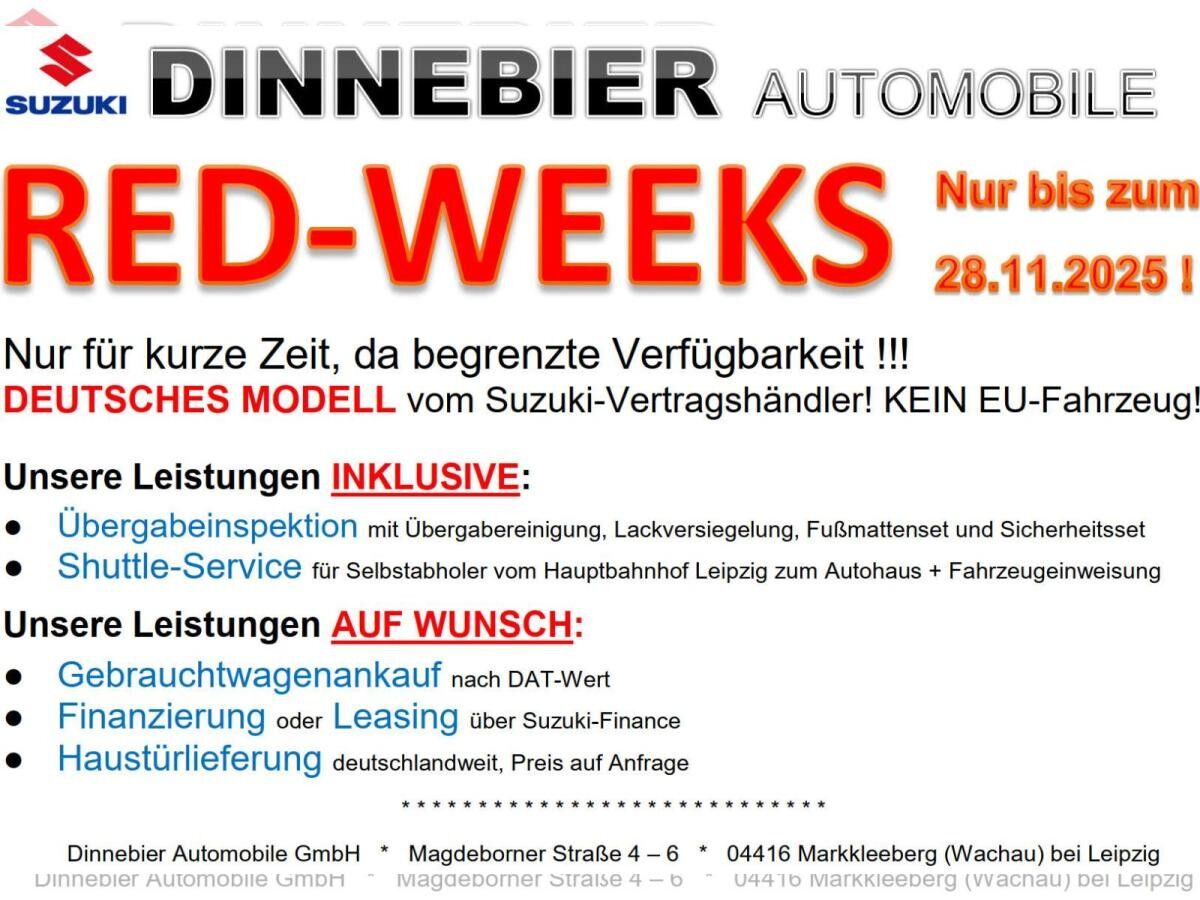 Suzuki Swift "Club" bei Bestellung bis zum 28.11.2025 !!!