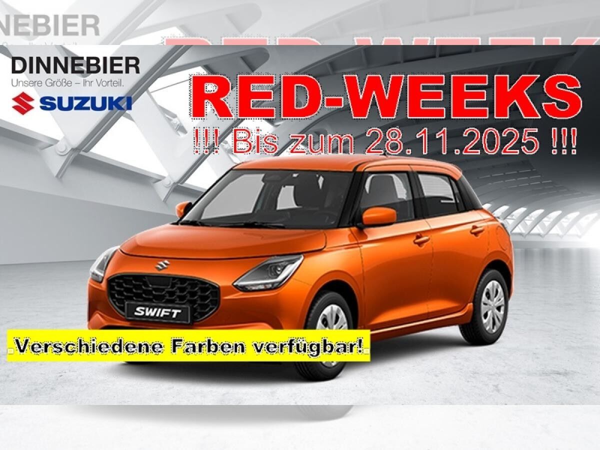 Suzuki Swift "Club" bei Bestellung bis zum 28.11.2025 !!!