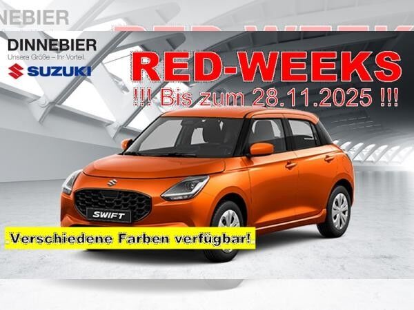 Suzuki Swift "Club" bei Bestellung bis zum 28.11.2025 !!!