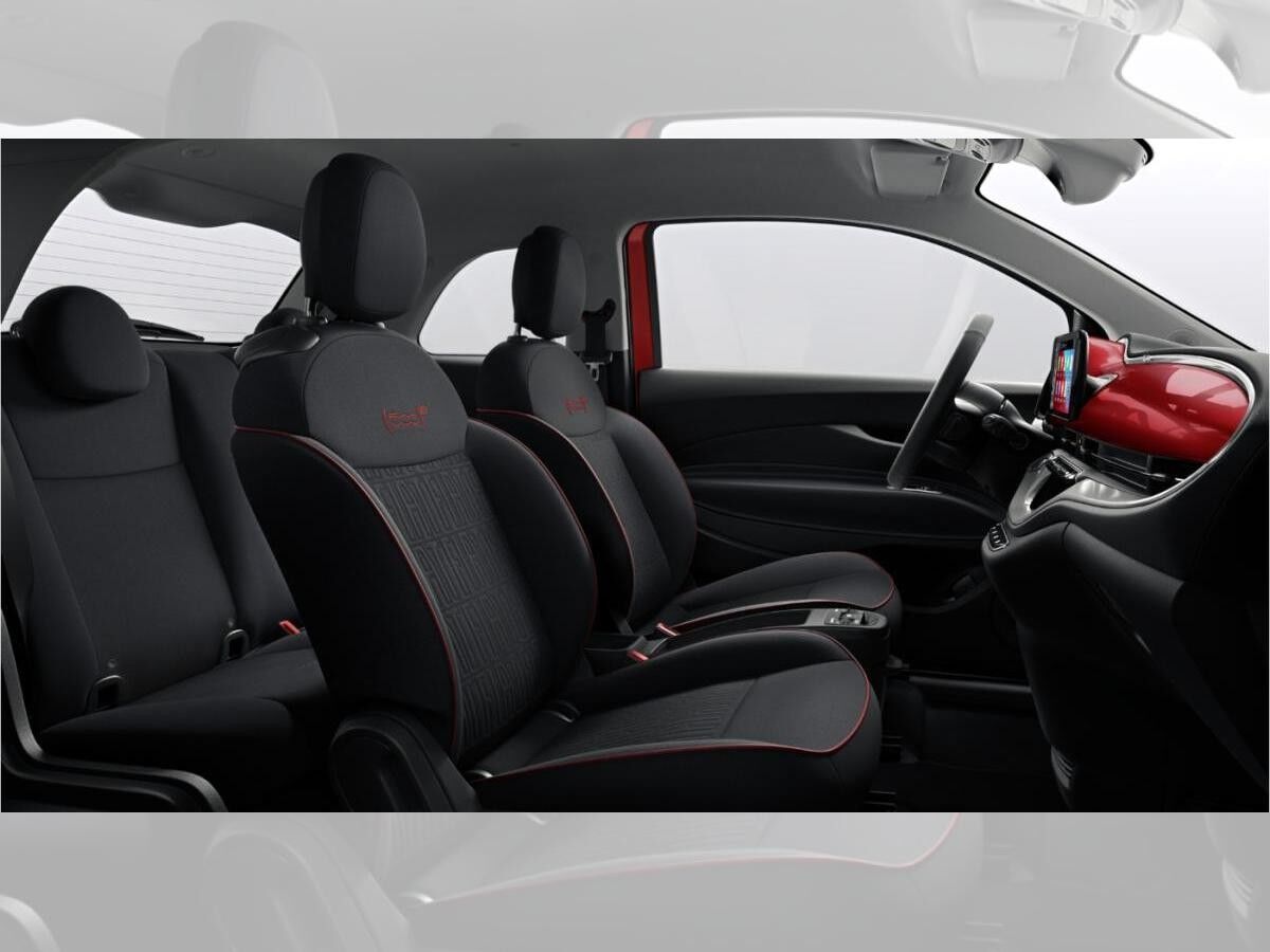 Fiat 500e 🔥 BESTSELLER: Elektro (RED) 🚗⚡ – City Batterie 🔋🔝 CarPlay & vieles mehr! ❤️
