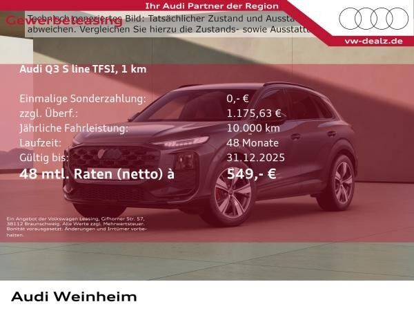 Audi Q3 SUV TFSI S tronic NAVI ALU 19" LED DAB