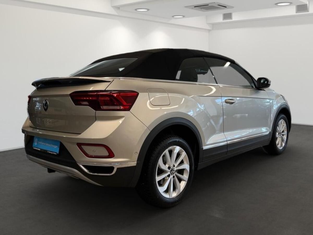 Volkswagen T-Roc Cabriolet Style 1.0 TSI 85kW - LED Plus AHK ACC App-Connect LM Navi Kamera DAB+ Digital Cockpit Pro