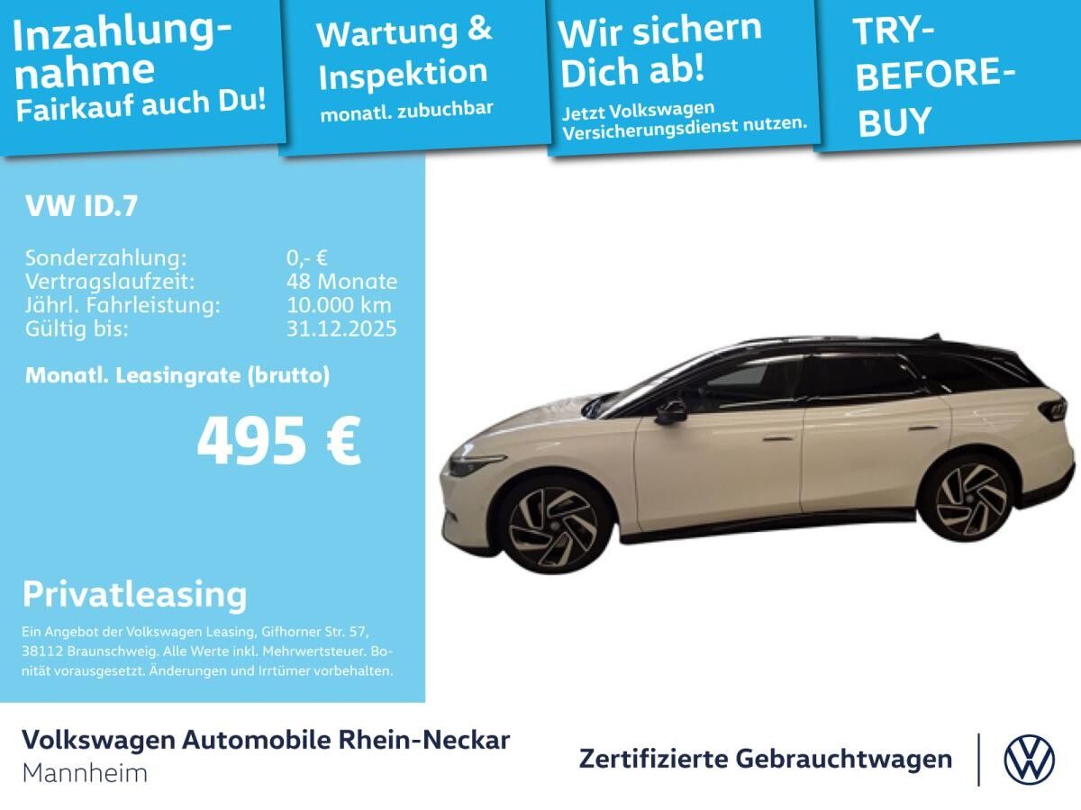 Volkswagen ID.7 Tourer Pro AHK LED NAVI und Assistenten