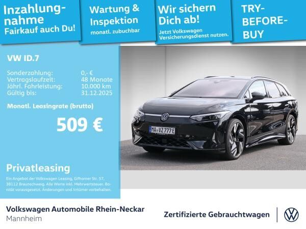 Volkswagen ID.7 Tourer GTX Navi AHK Kamera uvm