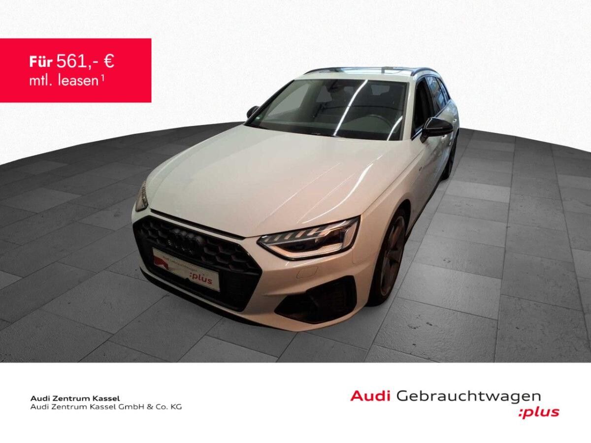 Audi A4 Av. 40 TFSI S line Matrix Pano Teilleder AHK