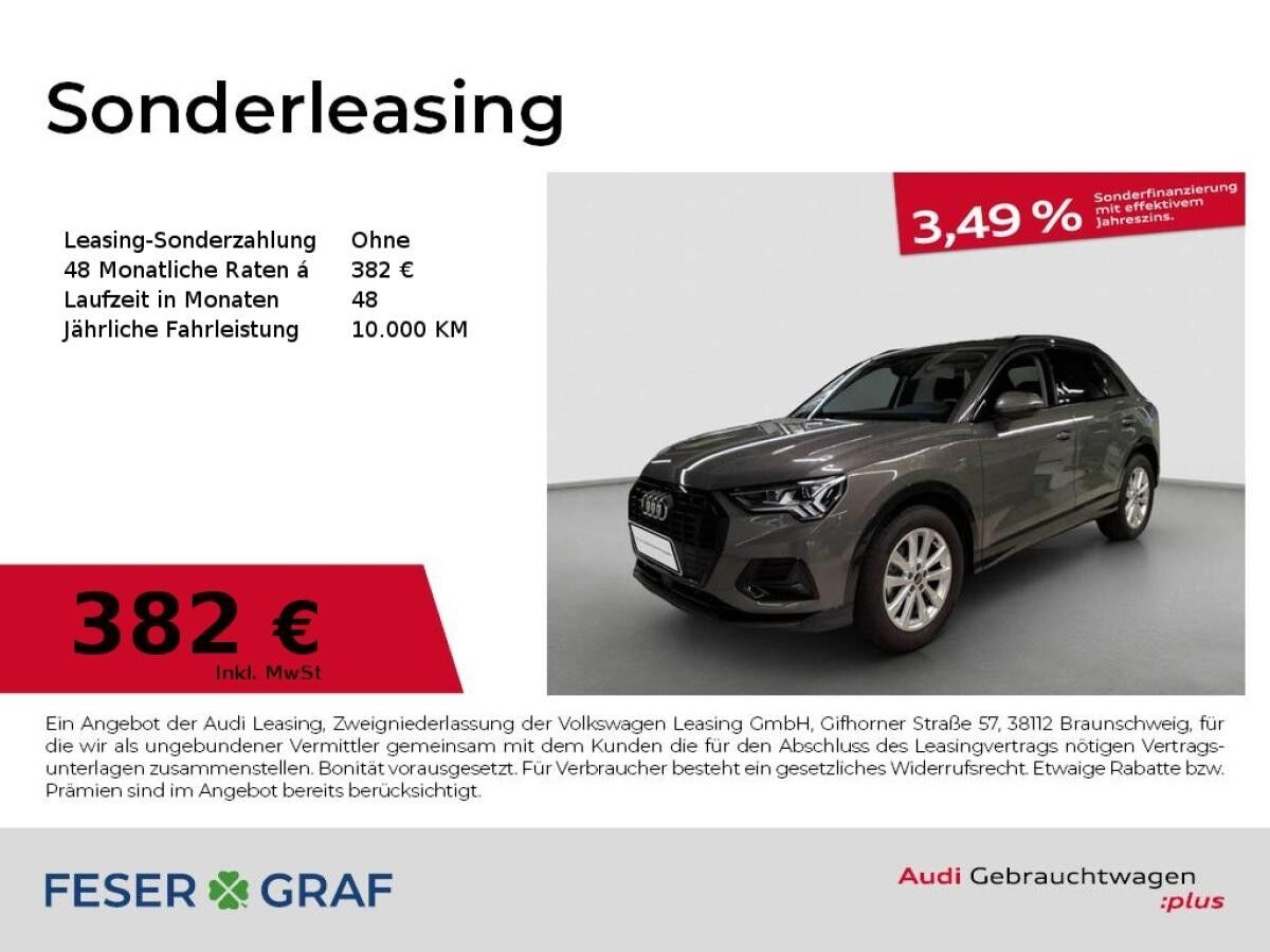 Audi Q3 advanced 35 TFSI S tronic Matrix AHK Keyless