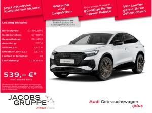 Audi Q4 e-tron Sportback 55 qu. 2xS line Edition/Matrix/360°/ACC/AHK/21Zoll Audi Q4 e-tron Sportback 55 qu. 2xS line Edition/Matrix/360°/ACC/AHK/21Zoll