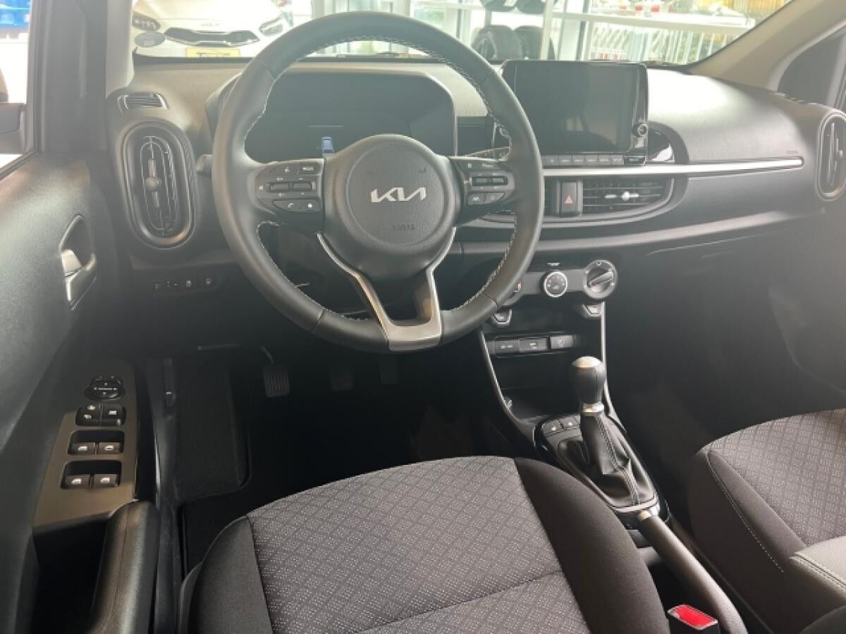 Kia Picanto 68 PS Vision Navi DAB Rückfahrkamera Sitzheizung Lenkradheizung Alufelen *SCHWARZ oder GRAU oder ROT