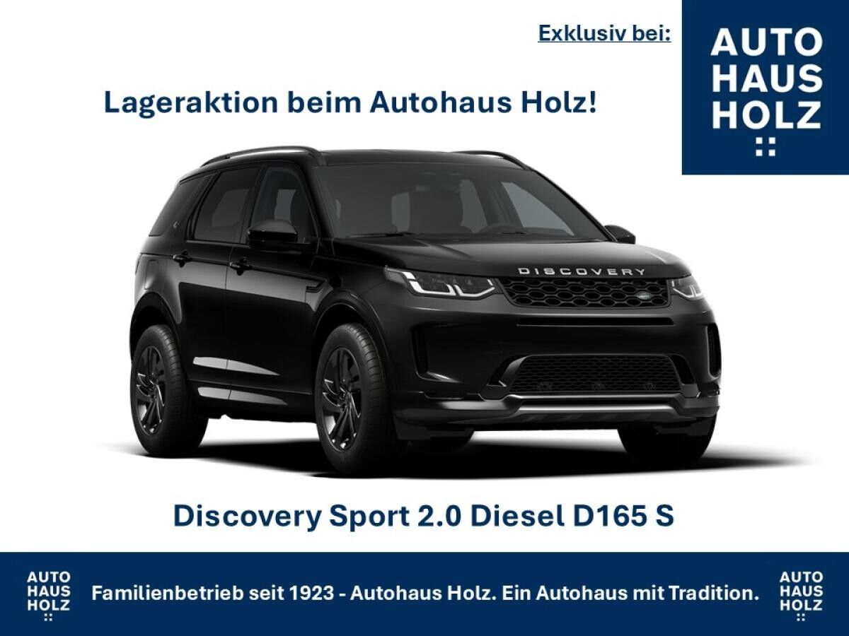 Land Rover Discovery Sport D165 S - LAGERAKTION - KOMFORTPAKET - FAHRASSISTENTSPAKET - AHK - 19 ZOLL BLACK - WINTERPAKET