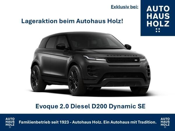 Land Rover Range Rover Evoque D200 DYNAMIC SE- LAGERAKTION - WINTERPAKET -  PANO - BLACK PACK - 20 ZOLL BACK