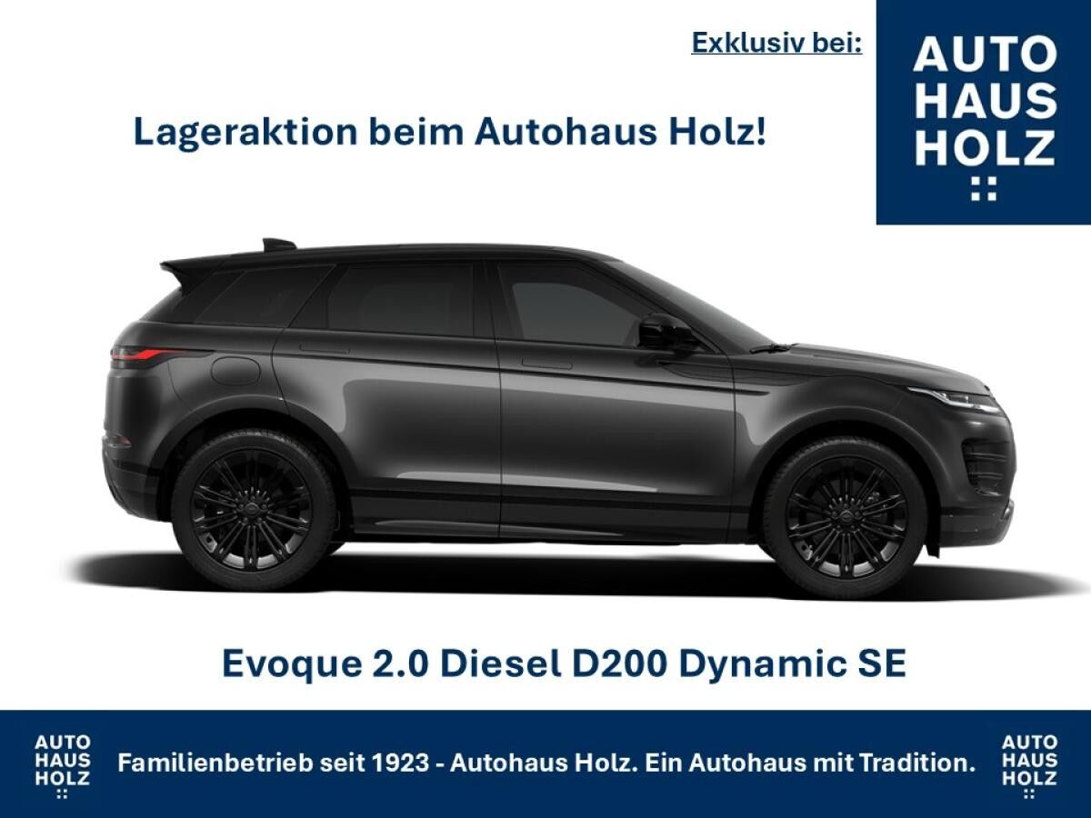 Land Rover Range Rover Evoque D200 DYNAMIC SE- LAGERAKTION - WINTERPAKET -  PANO - BLACK PACK - 20 ZOLL BACK