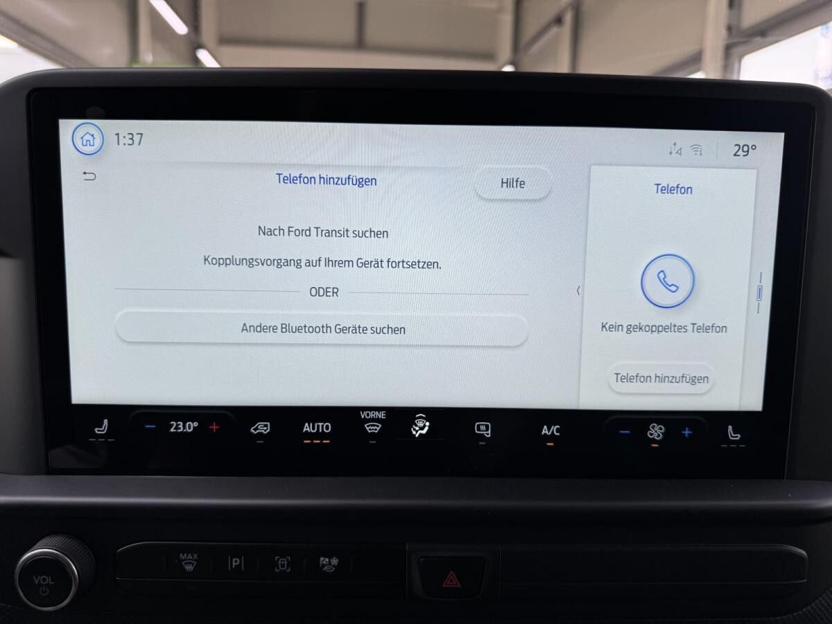 Ford Transit Custom Kasten L1 | Sofort Verfügbar | Trend+Rückfahrkamera+Klimaautomatik+Tempomat+LED-Scheinwerfe