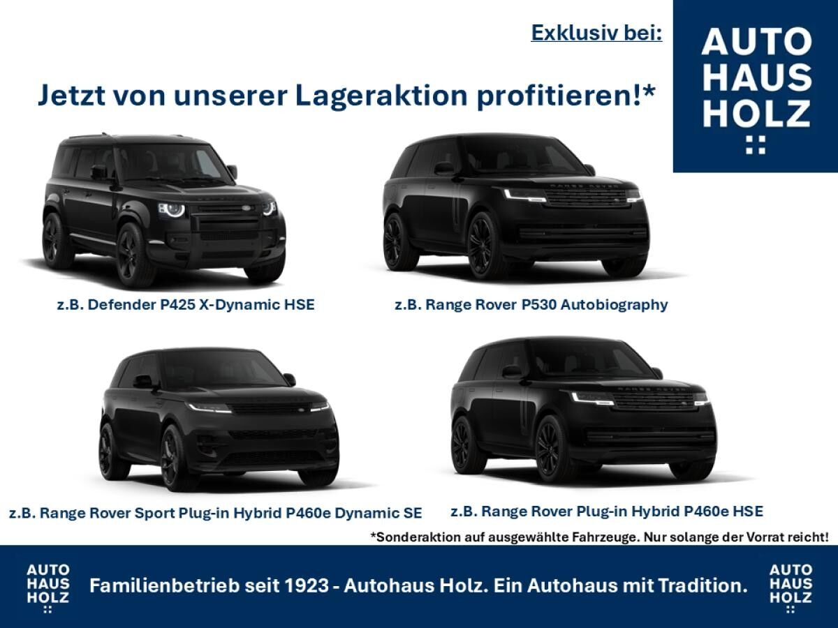 Land Rover Range Rover Sport P460e Dynamic SE - LAGERAKTION - AHK - PANO - WINTERPAKET -  BLACKPACK