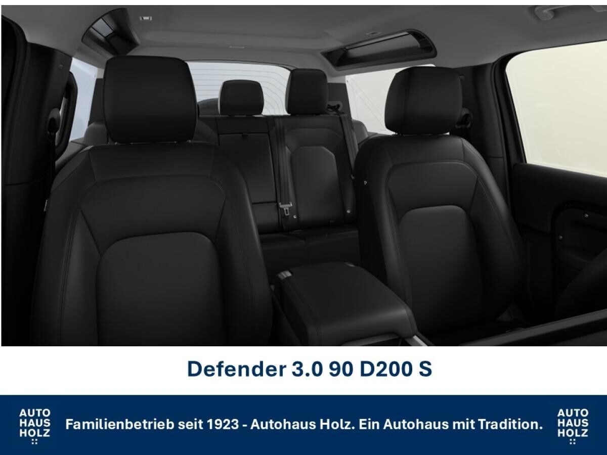 Land Rover Defender FACELIFT NEUWAGENAKTION 90er! 19ZOLL SCHWARZ - SCHWARZ PAKET - 360 KAMERA - SHZ - RESERVESPERRE - AB