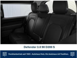 Land Rover Defender FACELIFT NEUWAGENAKTION 90er! 19ZOLL SCHWARZ - SCHWARZ PAKET - 360 KAMERA - SHZ - RESERVESPERRE - AB
