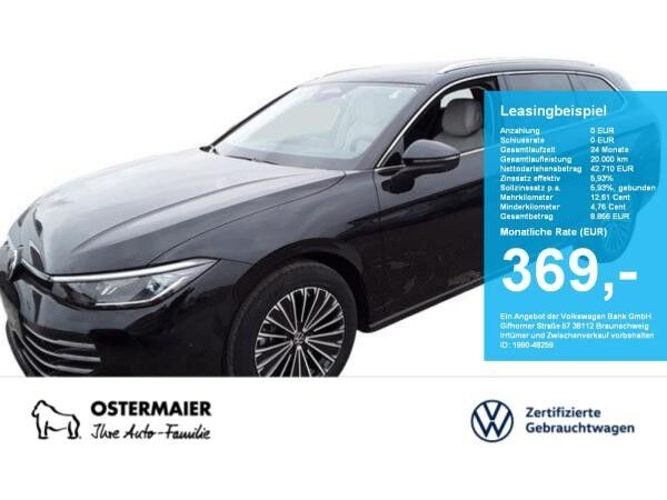 Volkswagen Passat Variant ELEGANCE 2.0TDI DSG 4M ACC.5J-G.AHK.AREA-VIEW.NAVI+VC.HUD.LED.APP-C