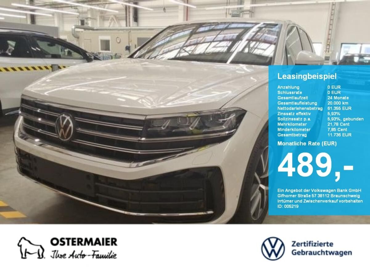 Volkswagen Touareg ELEGANCE 3.0TDI 4M NP:104TEUR STANDHZG.LEDER.ALLRADLENKUNG