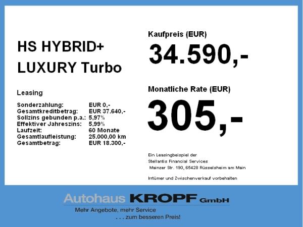 MG HS HYBRID+ LUXURY Navi,Licht-Regnsensor-USB