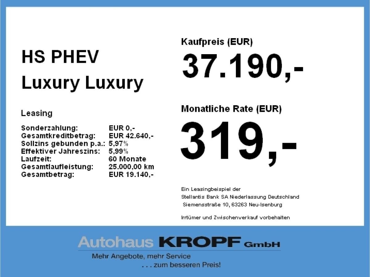 MG HS 🔥PHEV 🔥 Luxury 🔥 Lagerauto 🔥 Schnell verfügbar 🔥